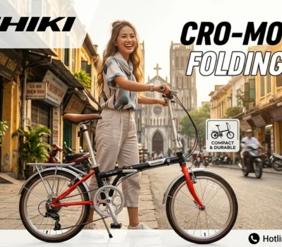 Xe Đạp Gấp Cro-mo 4132: Đỉnh Cao Công Nghệ Nhật Bản Cho Nhịp Sống Đô Thị Hiện Đại