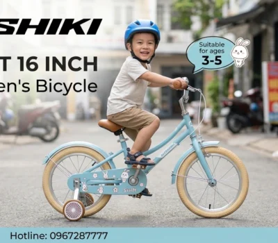Tặng Con Cả Bầu Trời Tuổi Thơ Cùng Xe Đạp Trẻ Em Nhật Nishiki SWIFT 16 Inch (2026)