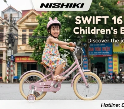 Xe Đạp Trẻ Em Nhật Nishiki SWIFT 16 Inch: Đẳng Cấp Chất Lượng & Sự Lựa Chọn Vàng Cho Bé Gái (2026)