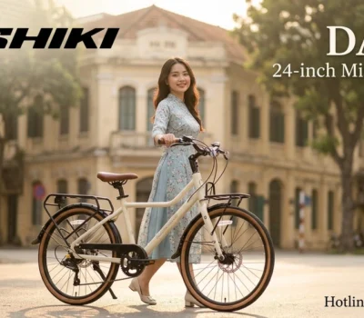 Xe Đạp Mini DAIKI 24 INCH: Đẳng Cấp Xe Nhật – Tinh Hoa Retro Giữa Lòng Phố Thị Hiện Đại