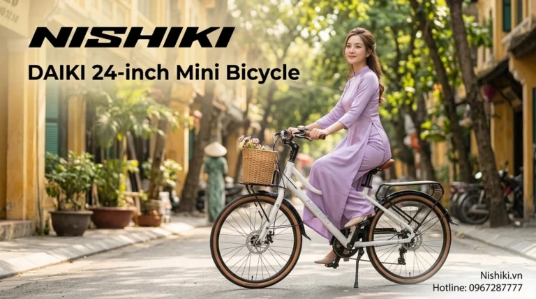 Xe Đạp Mini DAIKI 24 INCH: Đẳng Cấp Xe Nhật – Tinh Hoa Retro Giữa Lòng Phố Thị Hiện Đại