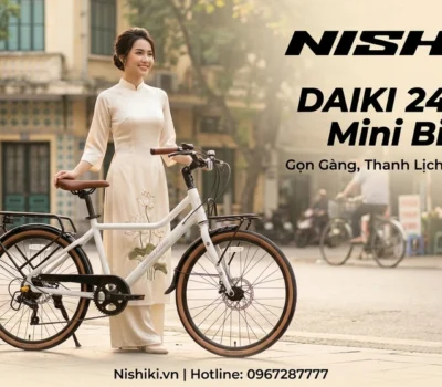 Xe Đạp Mini DAIKI 24 INCH: Đẳng Cấp Xe Nhật – Tinh Hoa Retro Giữa Lòng Phố Thị Hiện Đại