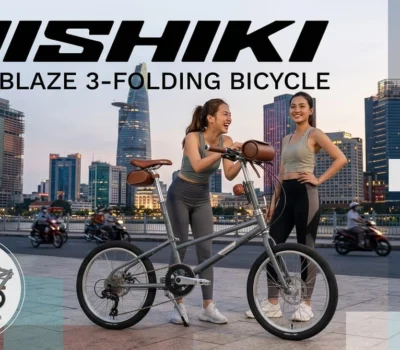 Giải Phẫu Kỹ Thuật Xe Đạp Gấp 3 Trail Blaze: Đỉnh Cao Cơ Khí Đô Thị Từ Nishiki
