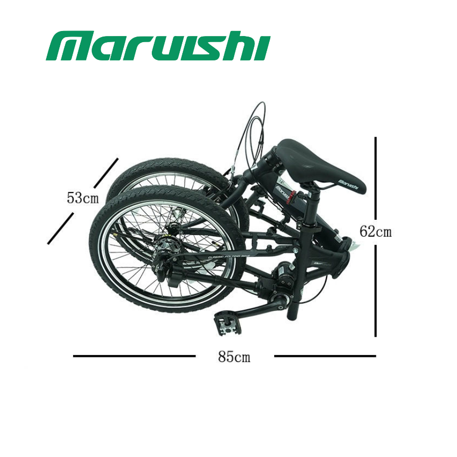 Xe đạp Gấp Nhật Bản Maruishi MZD2033 Xe đạp Gấp Nhật Bản Maruishi MZD2033