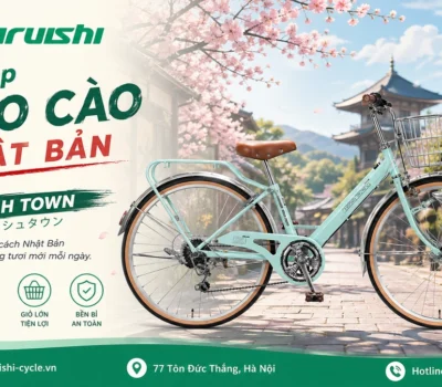 Xe Đạp Cào Cào Nhật Bản FRESH TOWN: Biểu Tượng Bền Bỉ Và Thanh Lịch Từ Maruishi Nhật Bản (2026)