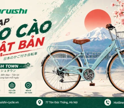 Xe Đạp Cào Cào Nhật Bản FRESH TOWN: Biểu Tượng Bền Bỉ Và Thanh Lịch Từ Maruishi Nhật Bản (2026)