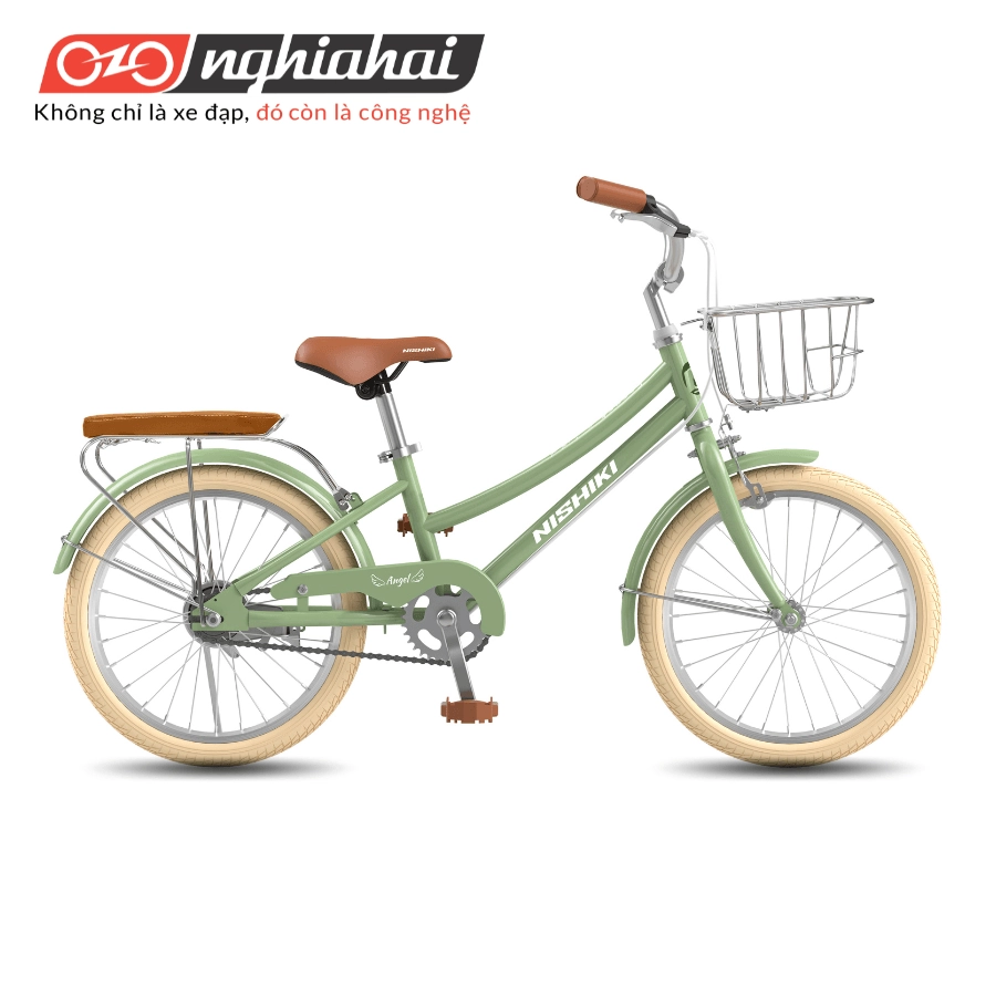 Xe đạp trẻ em Nishiki Angel 18 inches với thiết kế bắt mắt