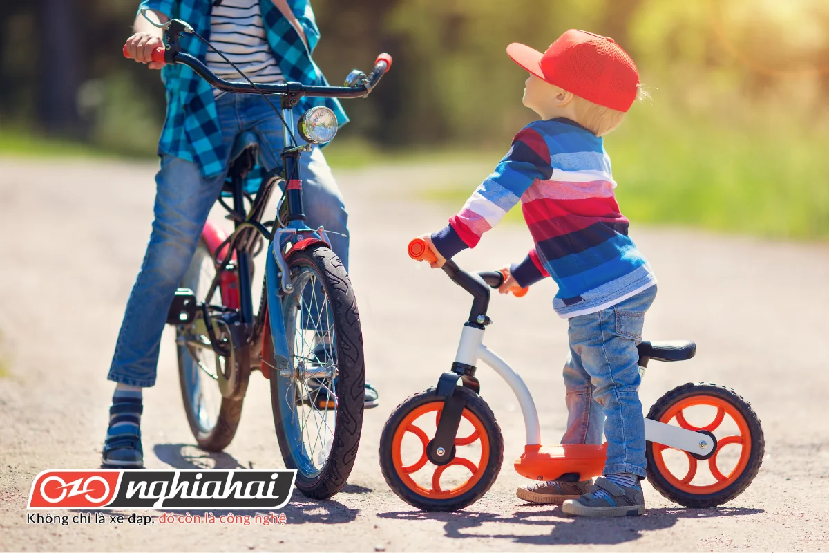 Trẻ em bao nhiêu tuổi được phép đi xe đạp