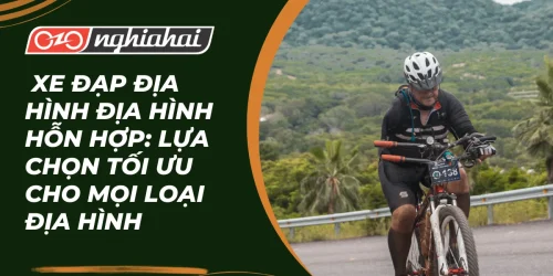 Xe đạp địa hình địa hình hỗn hợp: Lựa chọn tối ưu cho mọi loại địa hình