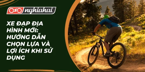 Xe đạp địa hình mới: Hướng dẫn chọn lựa và lợi ích khi sử dụng