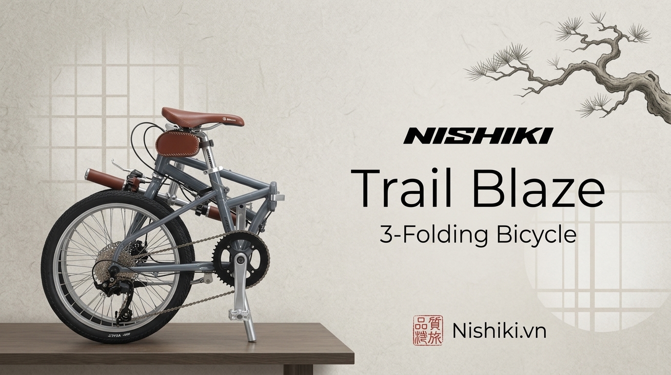 Xe Đạp Gấp 3 Trail Blaze Minimal Japan 13