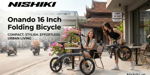 Xe Đạp Gấp Nhật Bản Nishiki Onanando 16 Inch 28