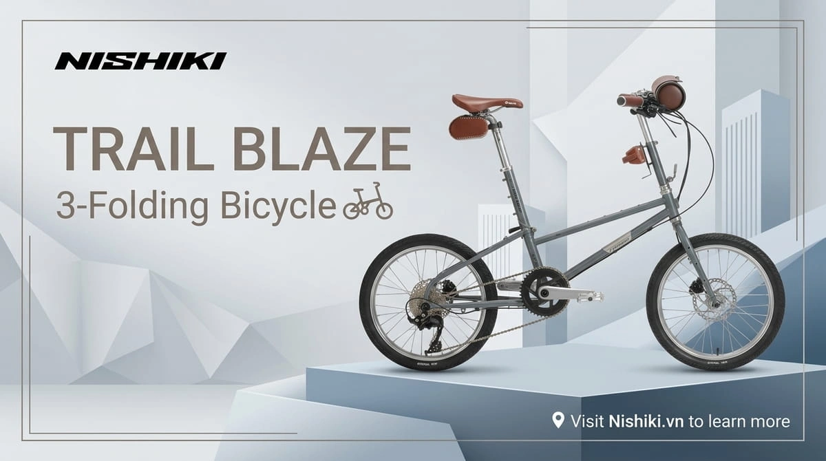 Xe đạp gấp 3 Trail Blazer 2