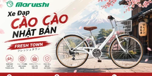 Xe Đạp Cào Cào FRESH TOWN (8)
