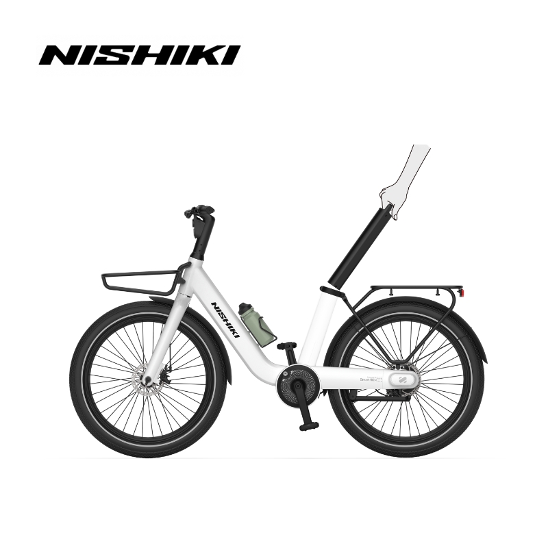 Xe dap tro luc dien Nishiki E BIKES 24INH – Chain 8 Xe dap tro luc dien Nishiki E BIKES 24INH – Chain 8