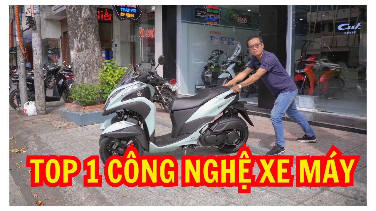 Yamaha Tricity 155 - ai cũng nên có 1 xe này cả nhà à! 2 Yamaha Tricity 155 TOP 1 CONG NGHE XE MAY