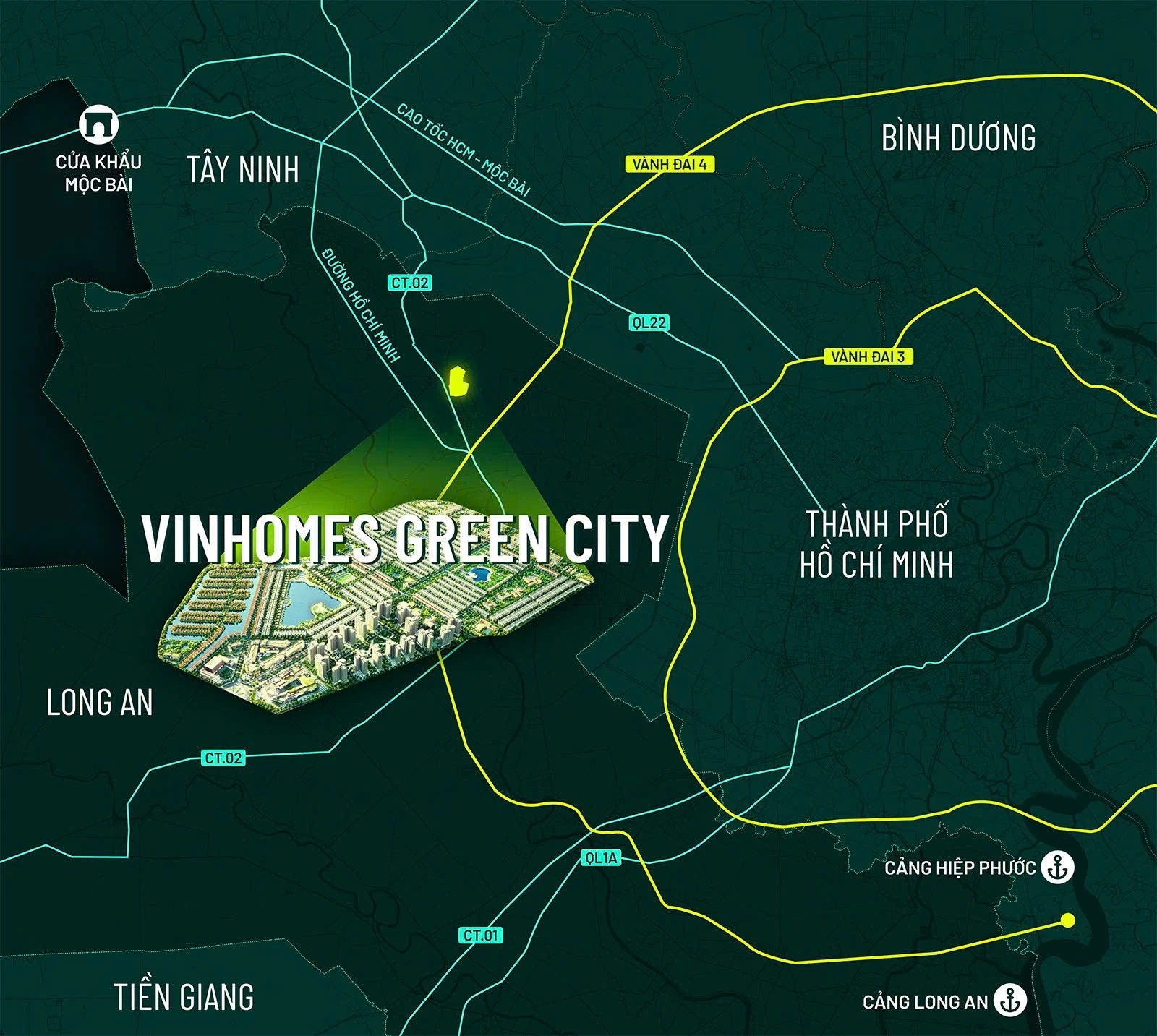 Vinhomes Green City Long An k