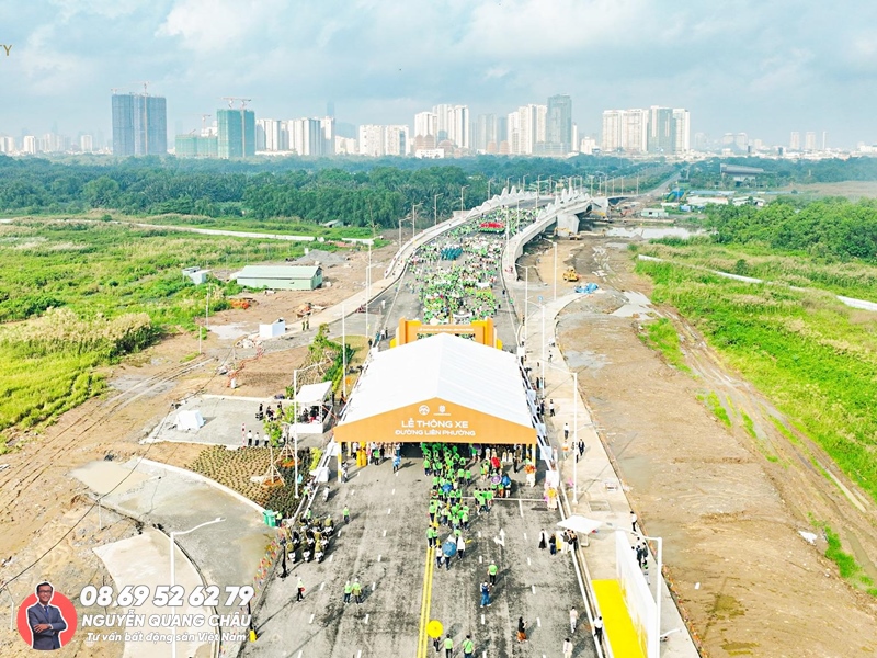 Masteri Park Place – hưởng lợi hạ tầng khi đường Liên Phường chính thức thông xe