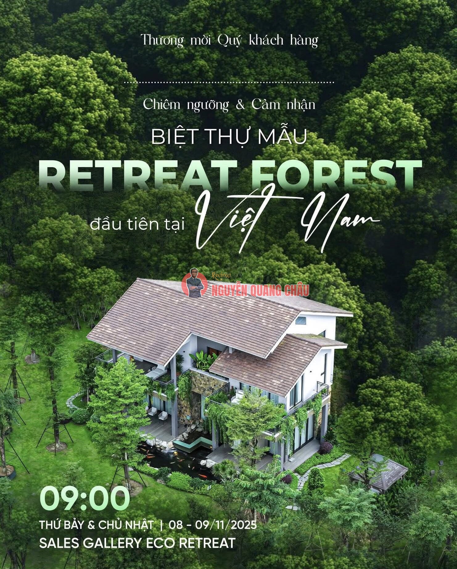 RỪNG là NHÀ tìm về Retreat Forest: Thư mời Quý anh chị tham quan