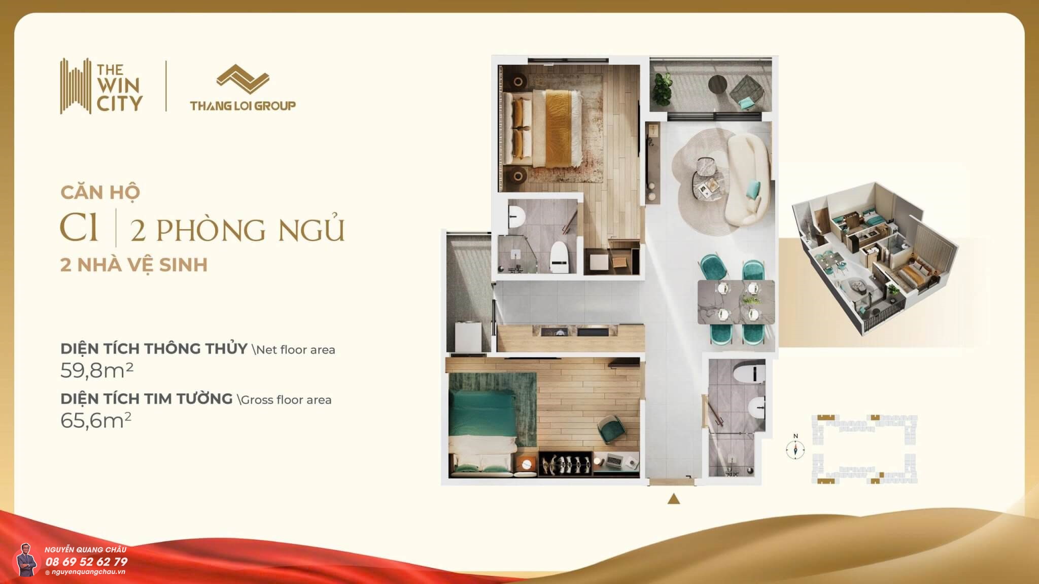 Căn hộ The Win City Long An – phân tích chi tiết diện tích & giá bán