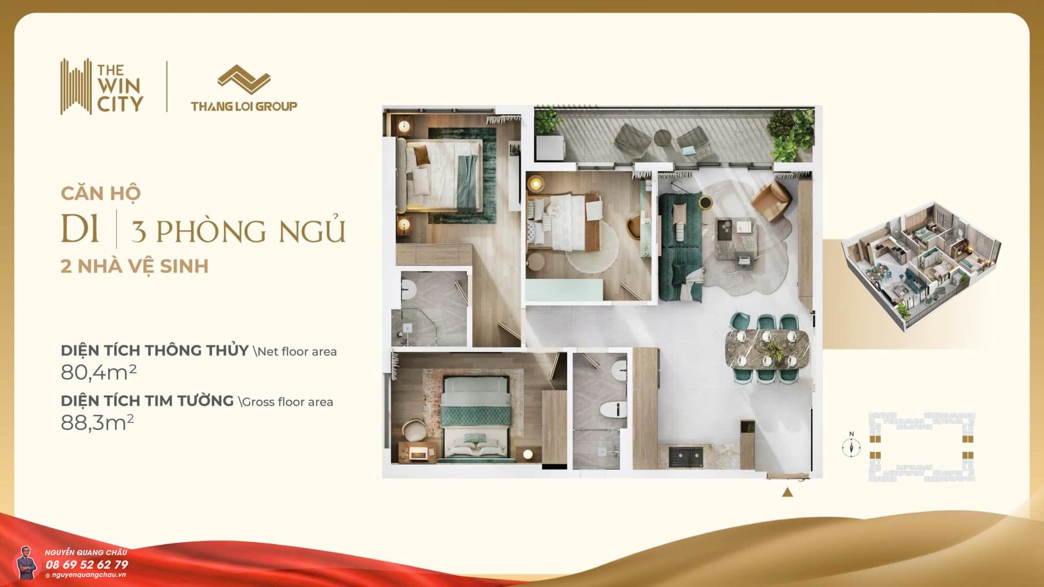 Căn hộ The Win City Long An – phân tích chi tiết diện tích & giá bán