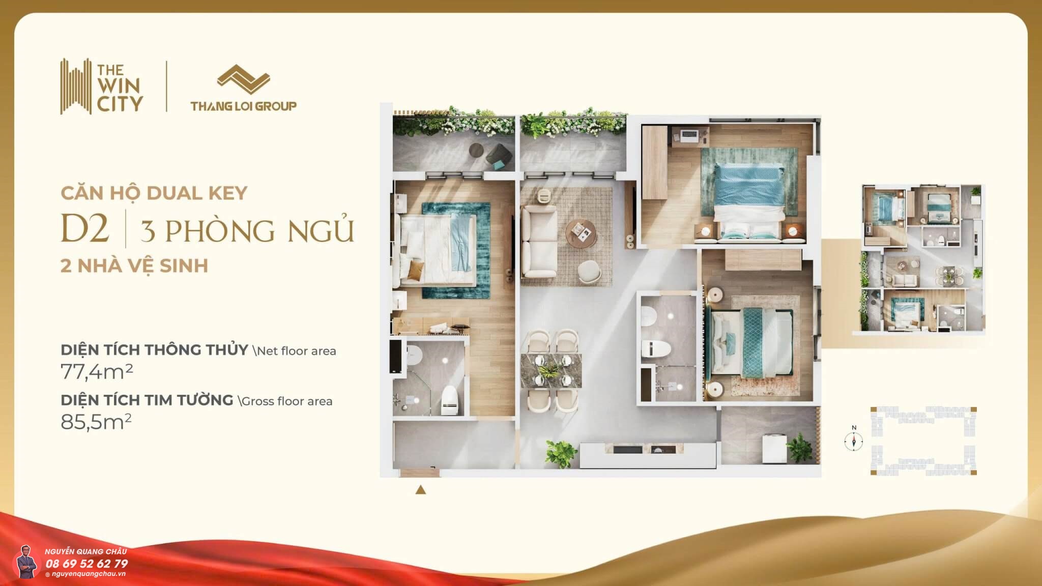 Căn hộ The Win City Long An – phân tích chi tiết diện tích & giá bán