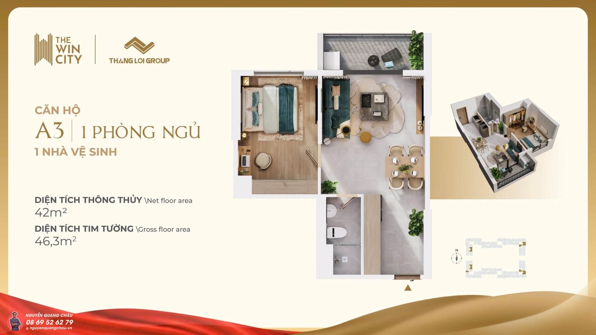Căn hộ The Win City Long An – phân tích chi tiết diện tích & giá bán