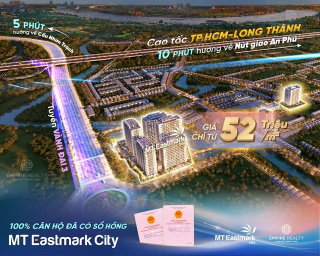 Mua căn hộ quận 9 MT Eastmark City – cơ hội trước khi mặt bằng giá khu Đông “nhảy vọt” 2 Mua căn hộ quận 9 MT Eastmark City – cơ hội trước khi mặt bằng giá khu Đông “nhảy vọt”