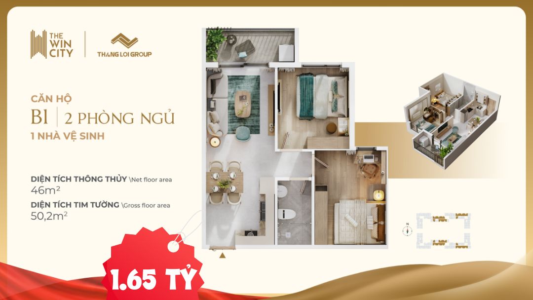 Tư vấn mua căn hộ 2PN 1WC tại The Win City - Long An - Tây Ninh 2 Tư vấn mua căn hộ 2PN 1WC tại The Win City – Long An – Tây Ninh