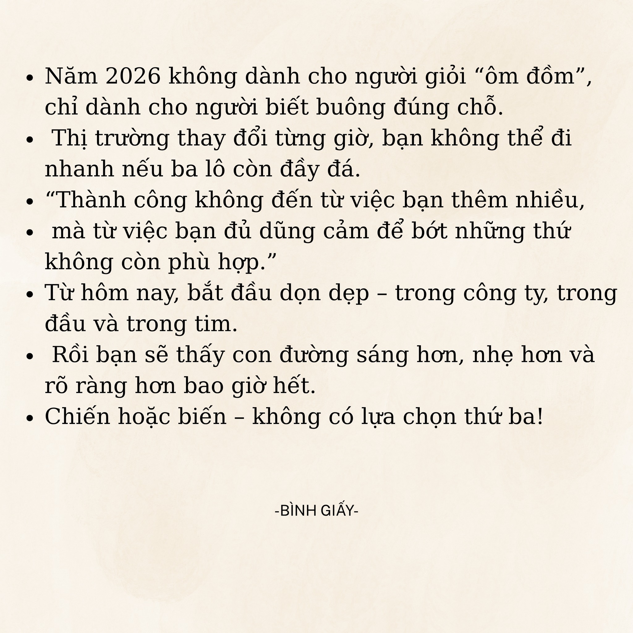 20 thứ phải biết buông bỏ để thành công