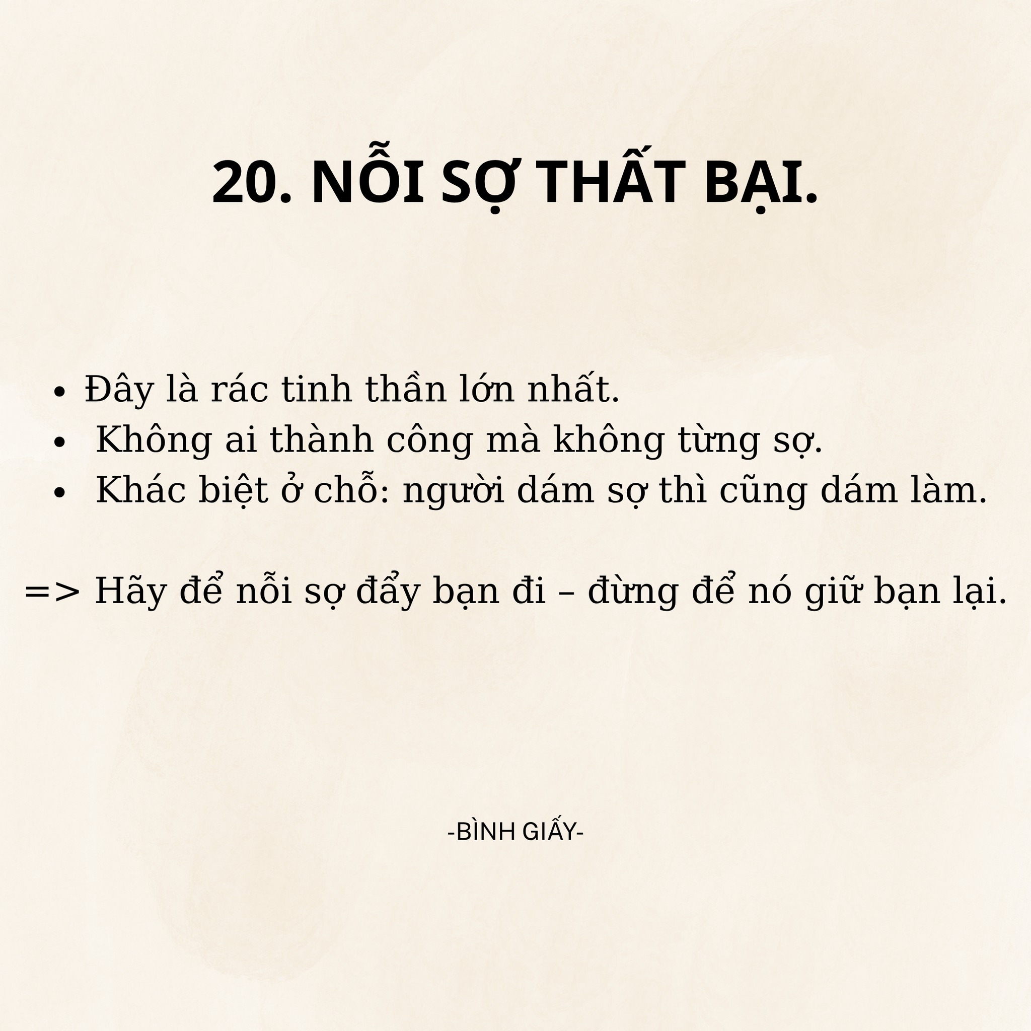 20 thứ phải biết buông bỏ để thành công