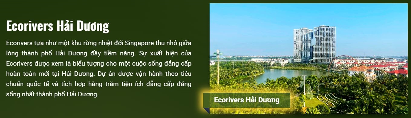 4 dự án bất động sản mà Ecopark đã phát triển thành TOP thế giới