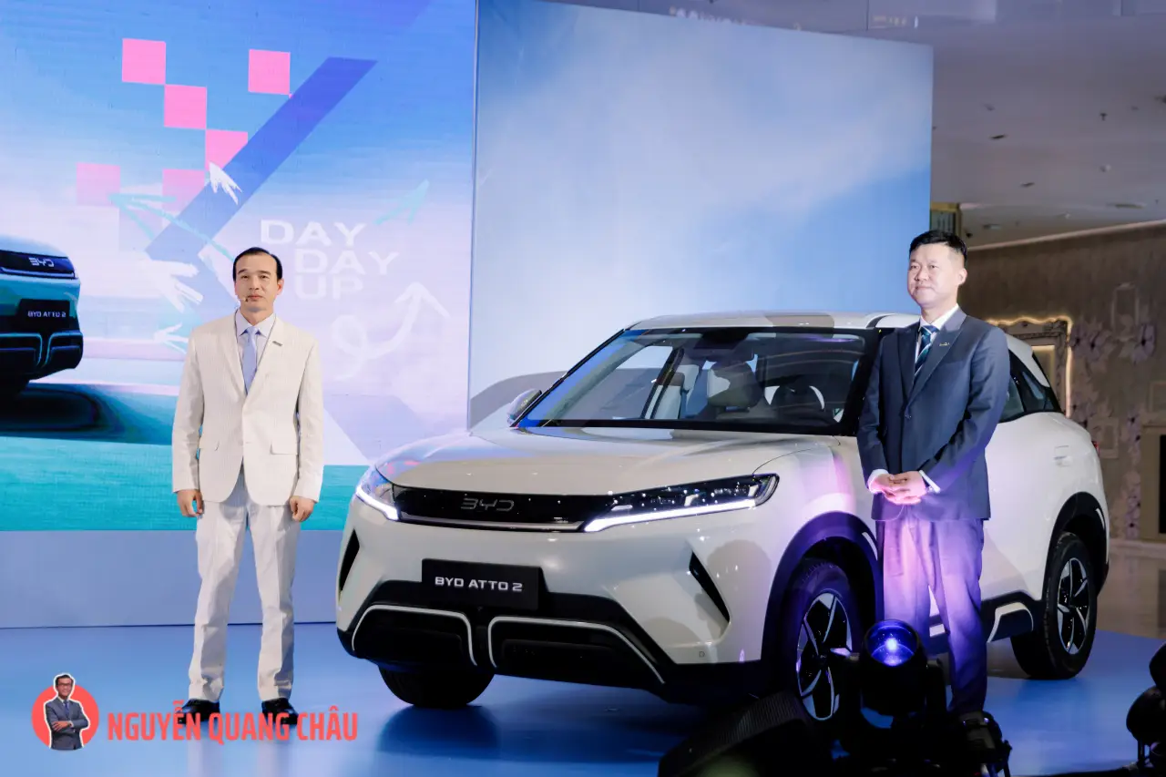 BYD Techshow 2025 Ra mat BYD Atto 2 %E2%80%93 SUV dien danh cho do thi tai Tp 11