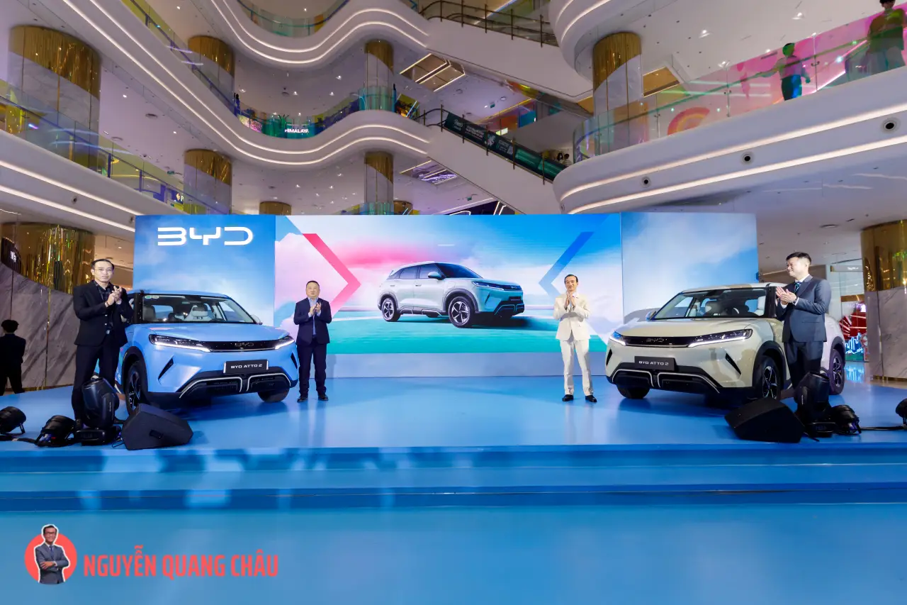 BYD Techshow 2025 Ra mat BYD Atto 2 %E2%80%93 SUV dien danh cho do thi tai Tp 12
