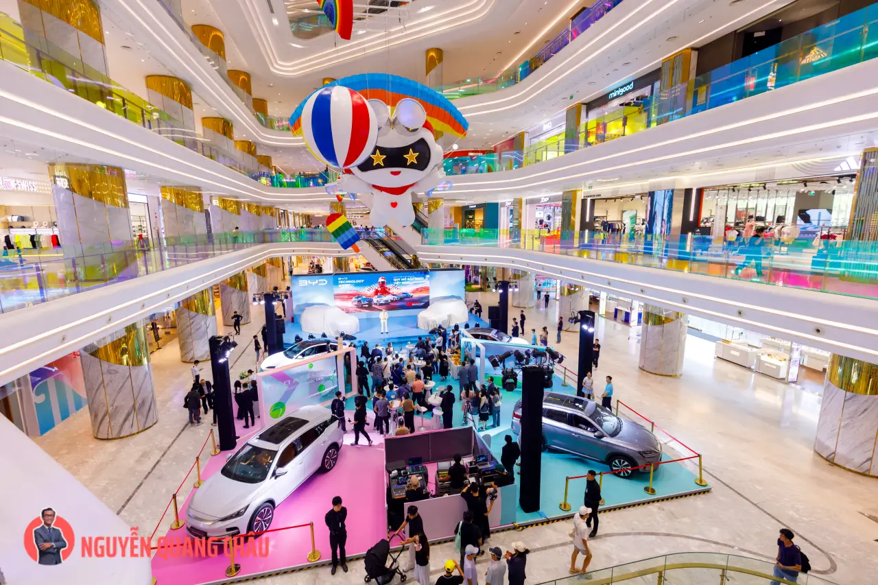 BYD Techshow 2025 Ra mat BYD Atto 2 – SUV dien danh cho do thi tai Tp 14