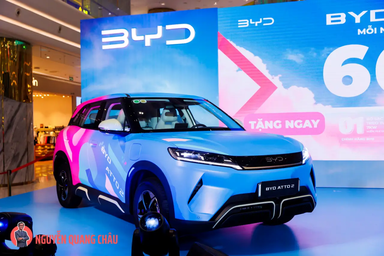 BYD Techshow 2025 Ra mat BYD Atto 2 %E2%80%93 SUV dien danh cho do thi tai Tp 2