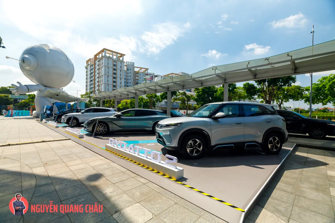 BYD Techshow 2025 Ra mat BYD Atto 2 %E2%80%93 SUV dien danh cho do thi tai Tp 25