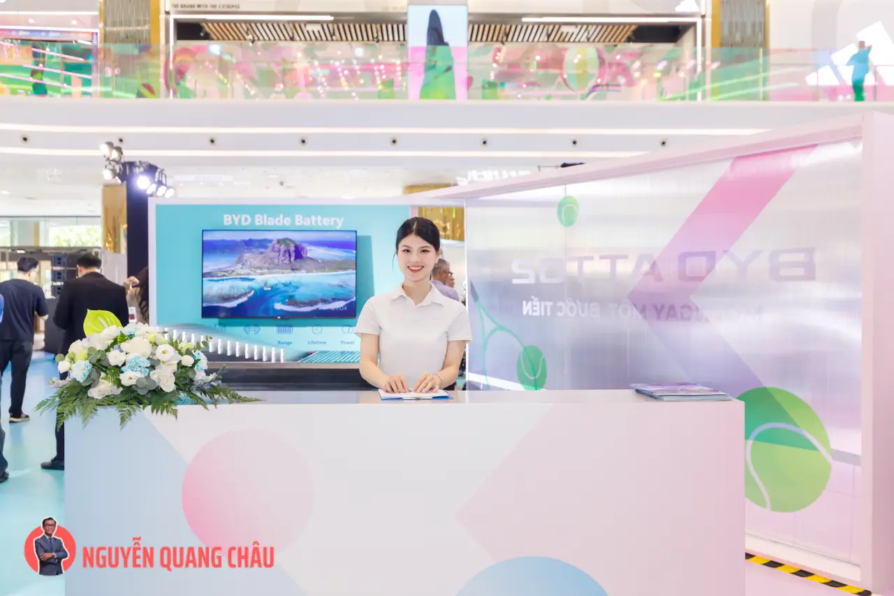 BYD Techshow 2025 Ra mat BYD Atto 2 %E2%80%93 SUV dien danh cho do thi tai Tp 28