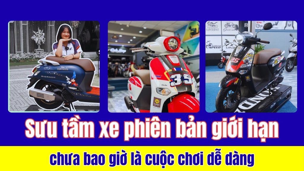 Bo 3 Honda Giono Suu tam xe nhap khau phien ban gioi han chua bao gio la cuoc choi de dang 1