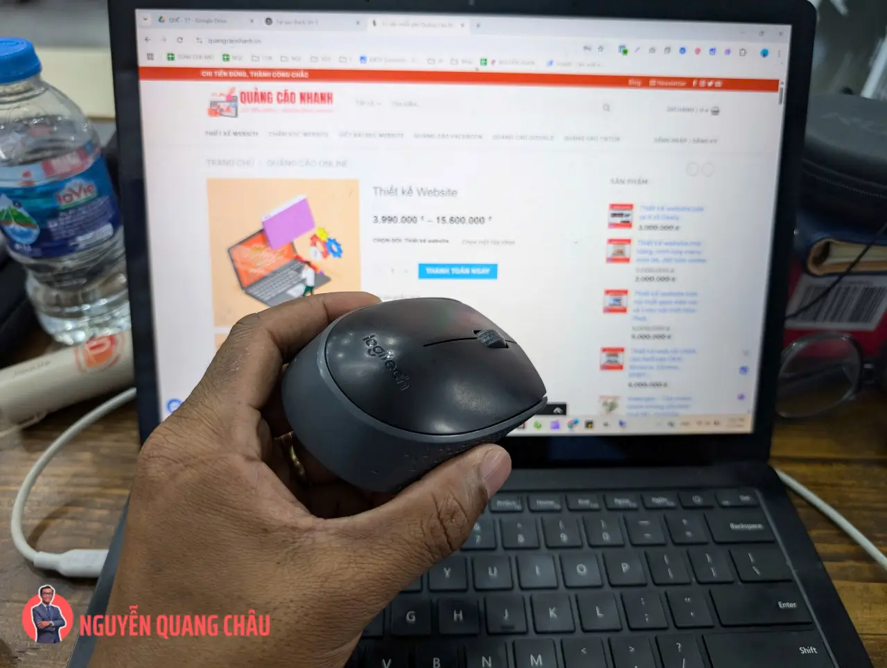 Chuot khong day Logitech B175 1