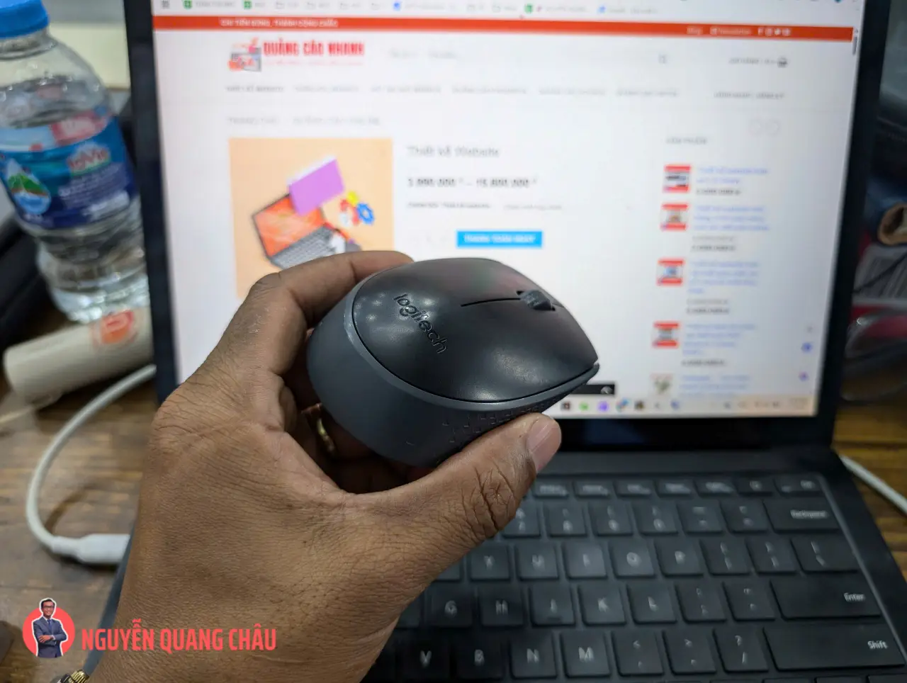 Chuot khong day Logitech B175 5