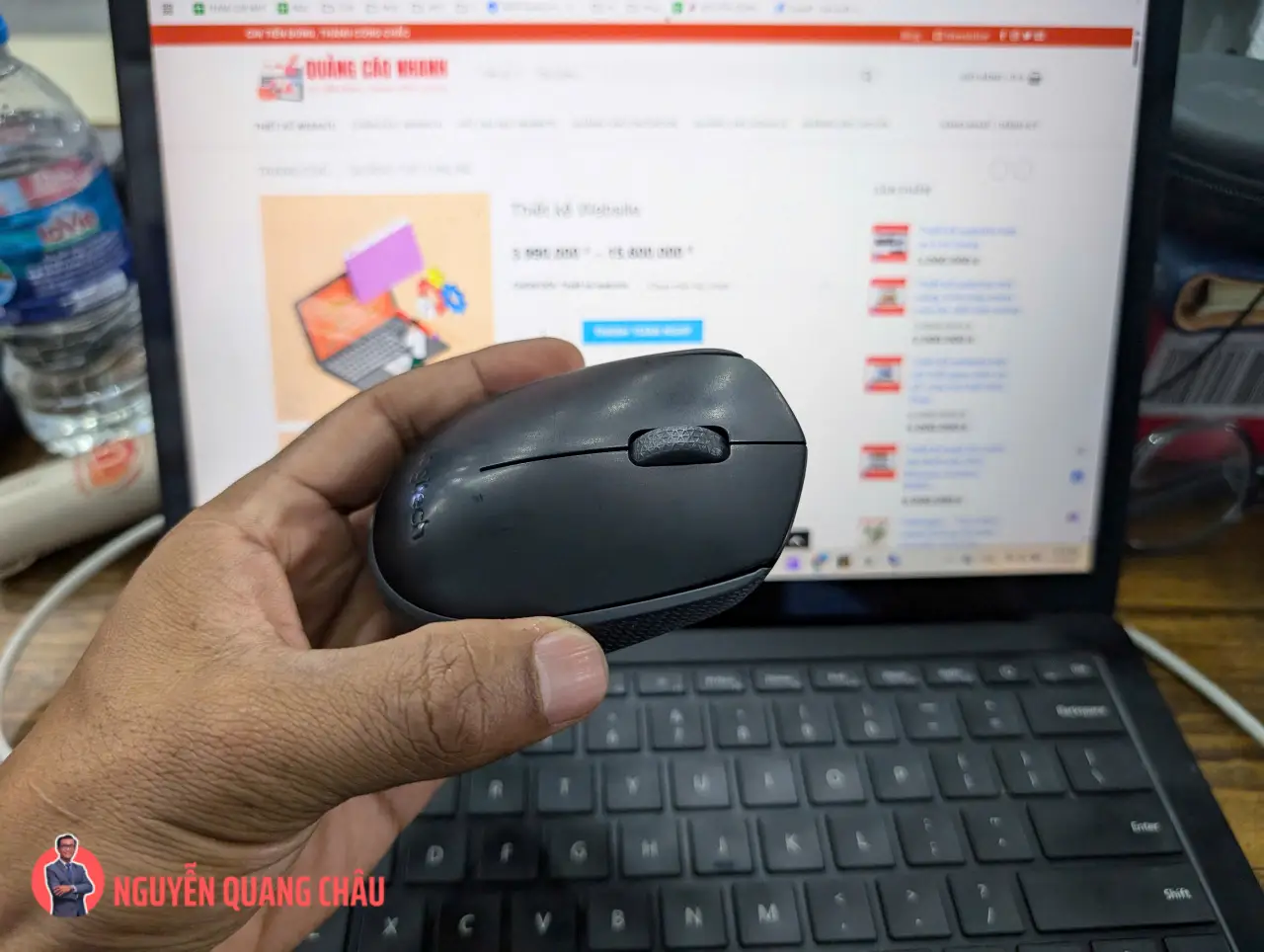 Chuot khong day Logitech B175 6