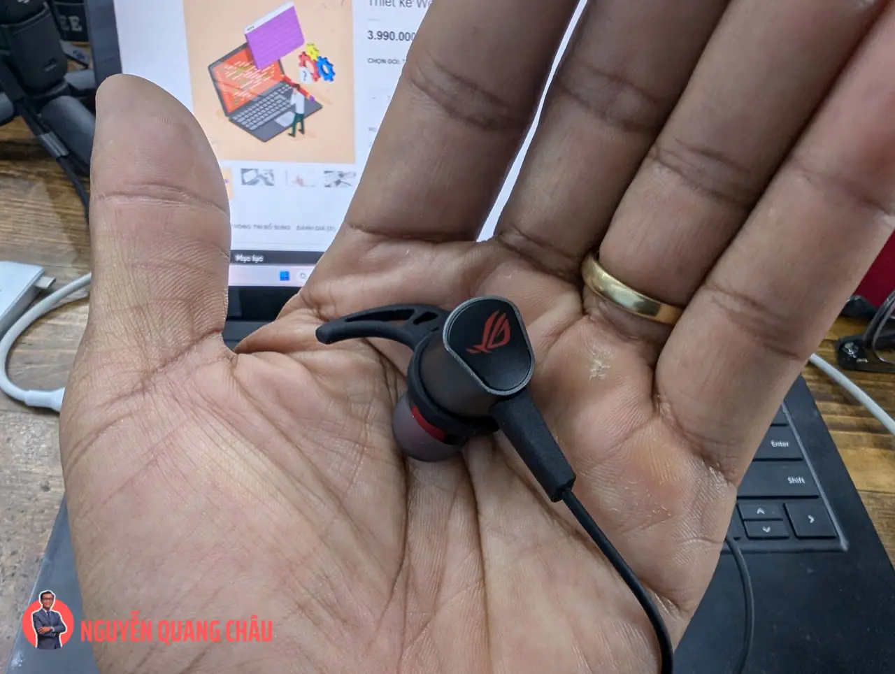 Danh Gia Chi Tiet Tai Nghe Gaming Asus ROG Cetra II Core 6