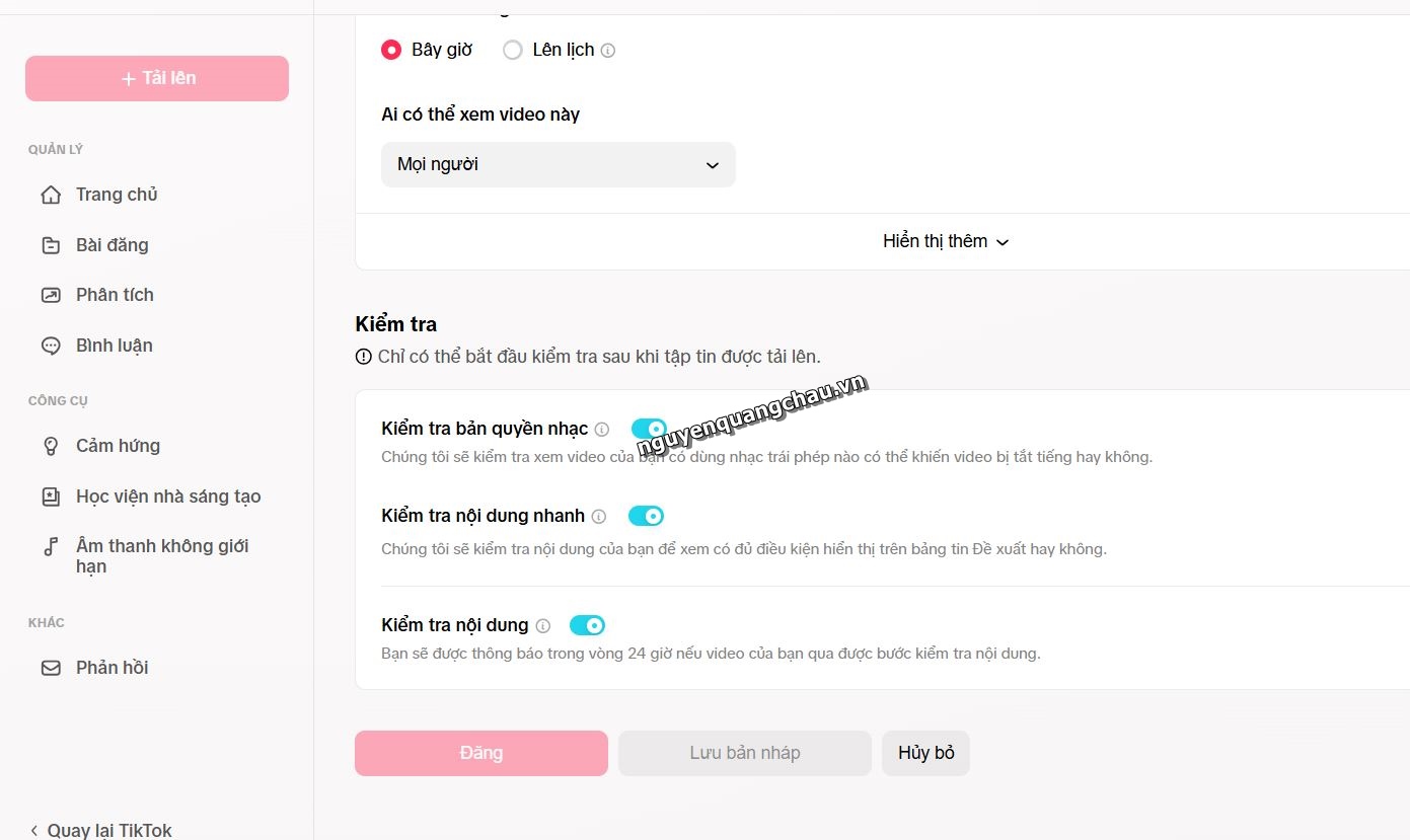 Không sợ tiktok nữa – không bao giờ bị vi phạm chính sách nữa