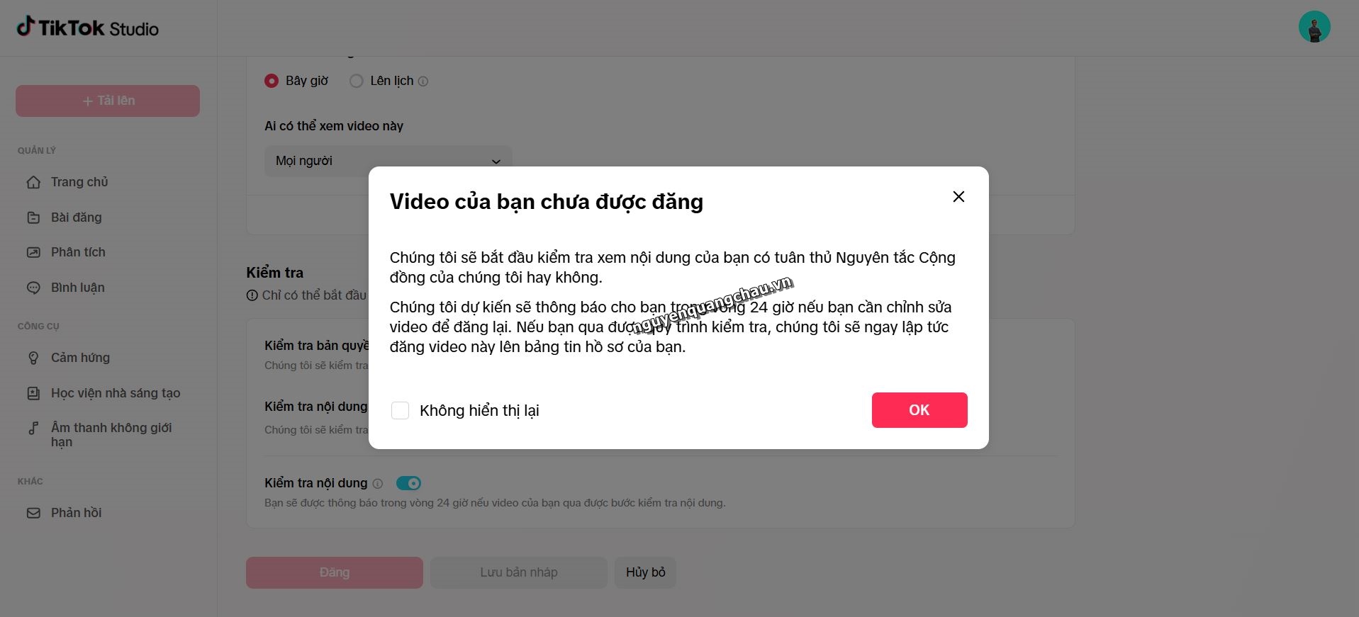 Không sợ tiktok nữa – không bao giờ bị vi phạm chính sách nữa