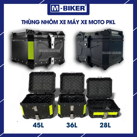 Thùng Nhôm MBiker: Đánh giá chi tiết, ưu điểm và lựa chọn dung tích phù hợp