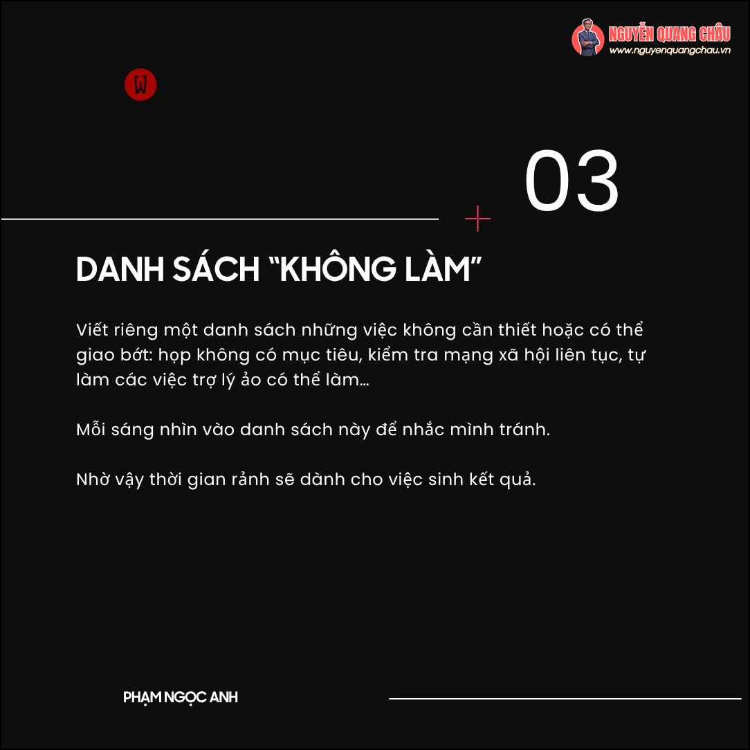 Lam sao de ban lam viec nua ngay ma van hieu qua hon nguoi khac 3