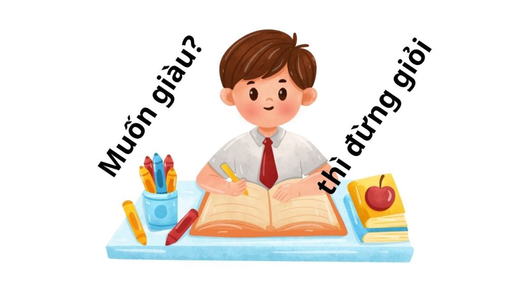 Muon giau dung chi gioi nghe