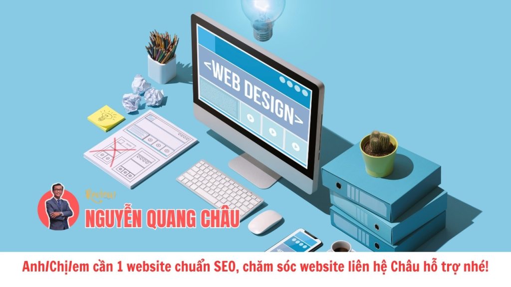 Nguyen Quang Chau thiet ke website chuan SEO 1