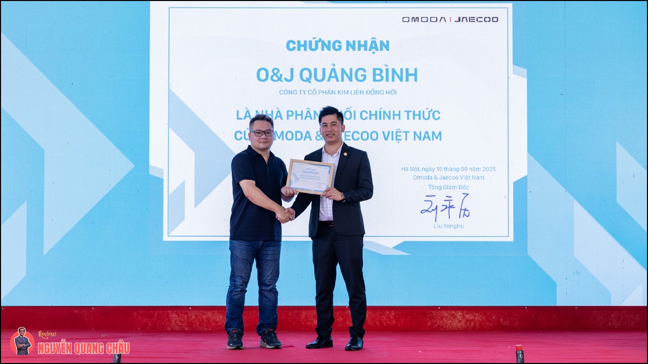 Omoda Jaecoo Quang Binh chinh thuc khai truong va di vao hoat dong 2